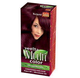 Venita MultiColor pielęgnacyjna farba do włosów 5.65 Burgund