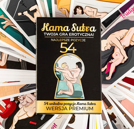 Temptation Kama Sutra Premium karty do gry z 54 pozycjami