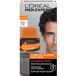 L'Oreal Paris Men Expert One-Twist farba do włosów 02 Czarny