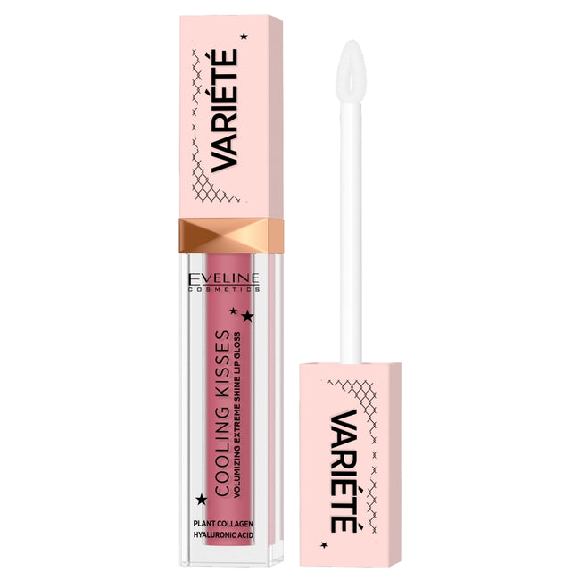 Eveline Cosmetics Variete błyszczyk zwiększający objętość ust z efektem chłodzącym 05 New Romance 6.8ml