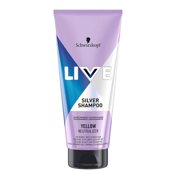 Schwarzkopf Live Silver Shampoo szampon do włosów neutralizujący żółty odcień 200ml