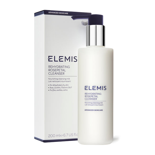 ELEMIS Rehydrating Rosepetal Cleanser odżywcze mleczko oczyszczające do cery odwodnionej 200ml