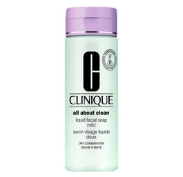 Clinique All About Clean™ Liquid Facial Soap Mild mydło w płynie do twarzy dla skóry mieszanej 200ml