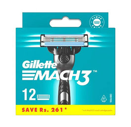 Gillette Mach3 wymienne ostrza do maszynki do golenia 12szt