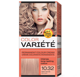 Chantal Variete Color Permanent Colour Cream farba trwale koloryzująca 10.32 Satynowy Blond 110g