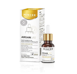 Mincer Pharma ArganLife olejek do twarzy i szyi No.806 15ml