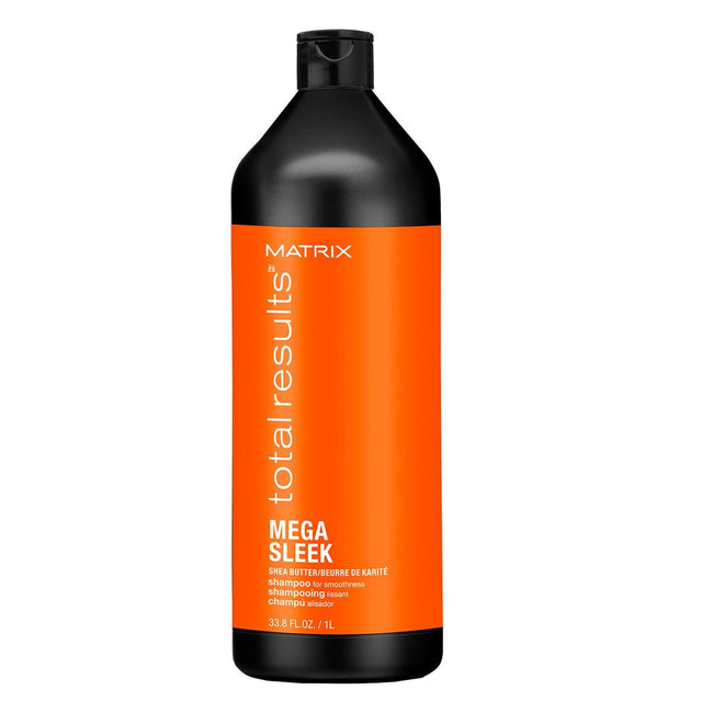 Matrix Total Results Mega Sleek Shampoo szampon do włosów z masłem shea 1000ml