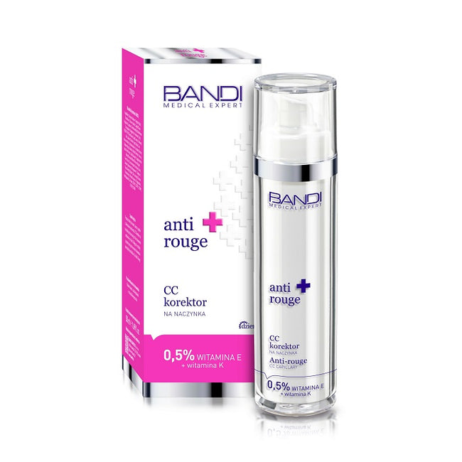 BANDI Anti Rouge CC korektor na naczynka 50ml