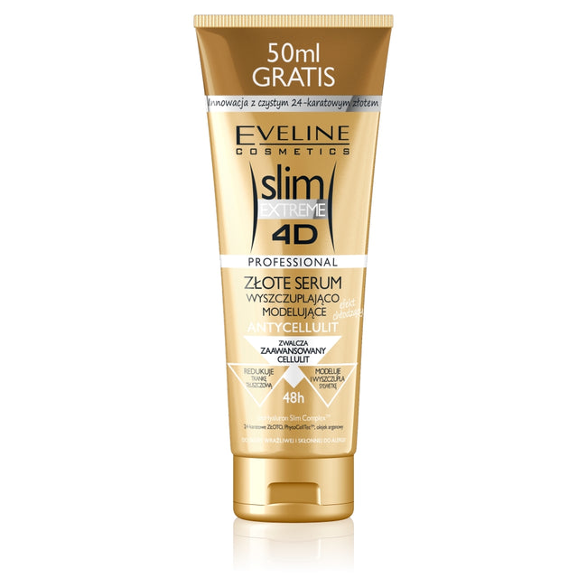 Eveline Cosmetics Slim Extreme 4D złote serum wyszczuplająco-modelujące 250ml