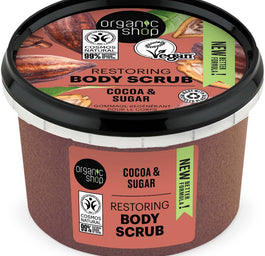 Organic Shop Restoring Body Scrub regenerujący peeling do ciała Cocoa & Sugar 250ml