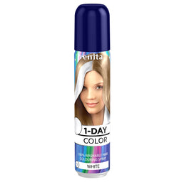 Venita 1-Day Color koloryzujący spray do włosów Biały 50ml