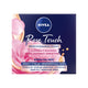 Nivea Rose Elegance zestaw przeciwzmarszczkowy krem na dzień 50ml + przeciwzmarszczkowy krem na noc 50ml + kosmetyczka