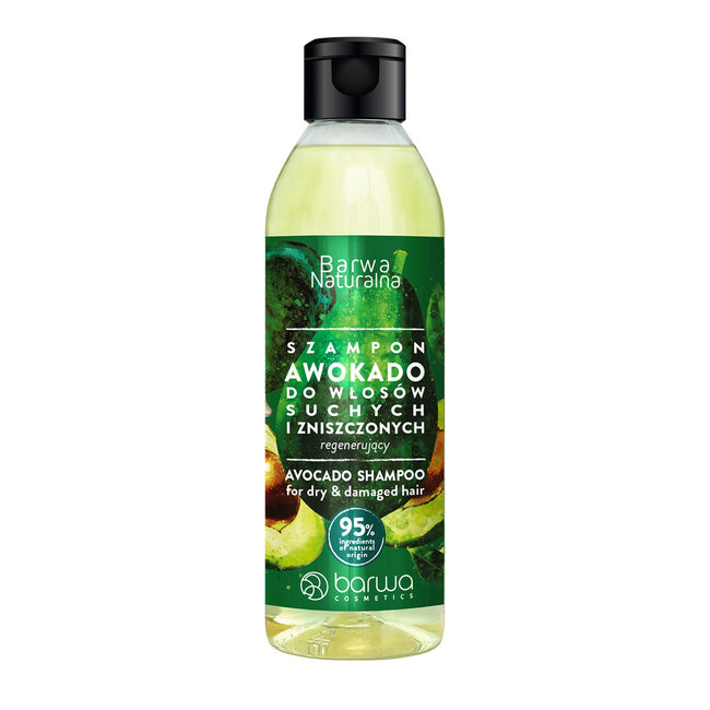 Barwa Naturalna regenerujący szampon do włosów Awokado 300ml