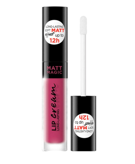 Eveline Cosmetics Matt Magic Lip Cream pomadka do ust w płynie 06 Soft Purple 4.5ml