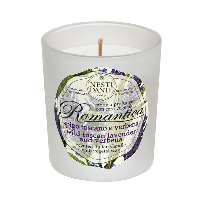 Nesti Dante Romantica Candle świeca zapachowa Lawenda & Werbena 160g