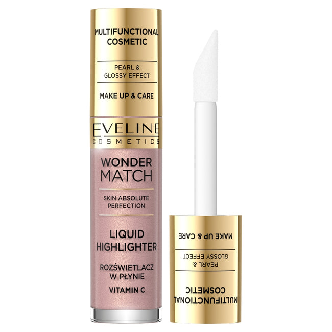 Eveline Cosmetics Wonder Match płynny rozświetlacz do twarzy 01 4.5ml