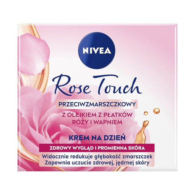 Nivea Rose Touch przeciwzmarszczkowy krem na dzień 50ml