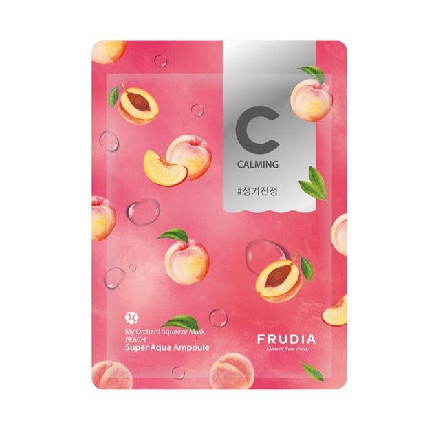 Frudia My Orchard Squeeze Mask Peach rewitalizująco-kojąca maseczka w płachcie 20ml