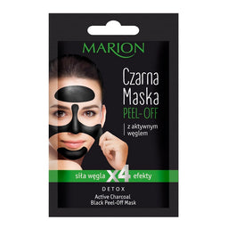 Marion Detox Peel-Off Mask czarna maska z aktywnym węglem 6g