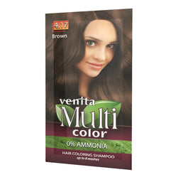 Venita MultiColor szampon koloryzujący 4.17 Brąz 40g
