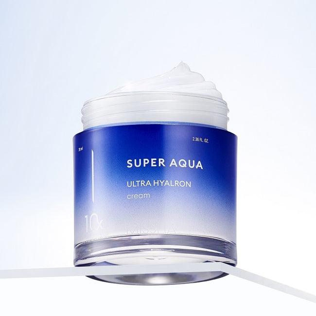 Missha Super Aqua Ultra Hyalron Cream nawilżający krem z kwasem hialuronowym 70ml