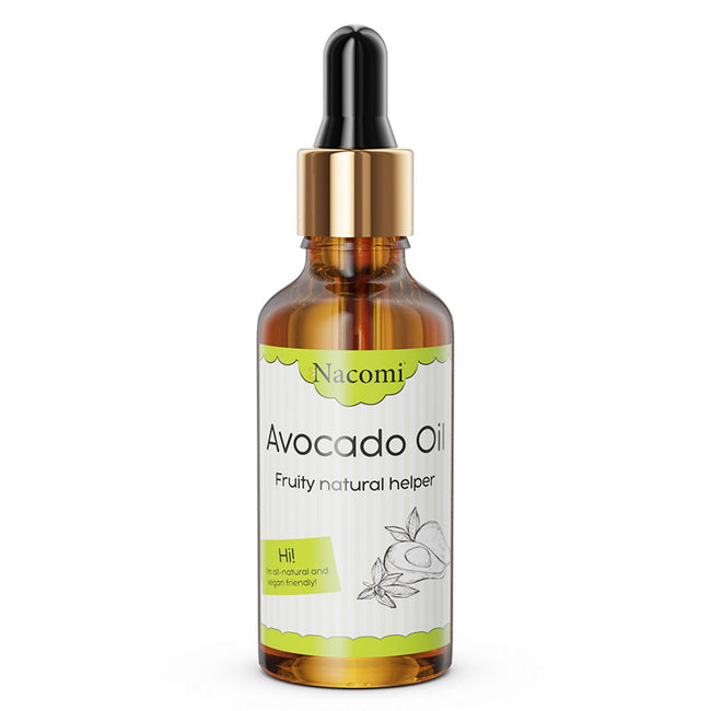 Nacomi Avocado Oil olej avocado z pipetą 50ml