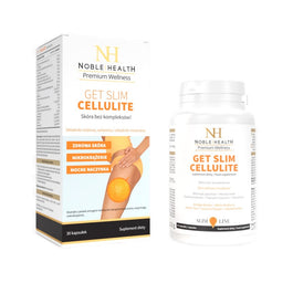 Noble Health Get Slim Cellulite suplement diety wspomagający spalanie tłuszczu 30 kapsułek