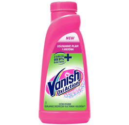 Vanish Oxi Action Extra Hygiene dezynfekujący odplamiacz do tkanin w płynie 500ml