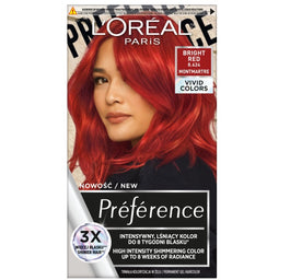 L'Oreal Paris Preference Vivid Colors trwała farba do włosów 8.624 Bright Red
