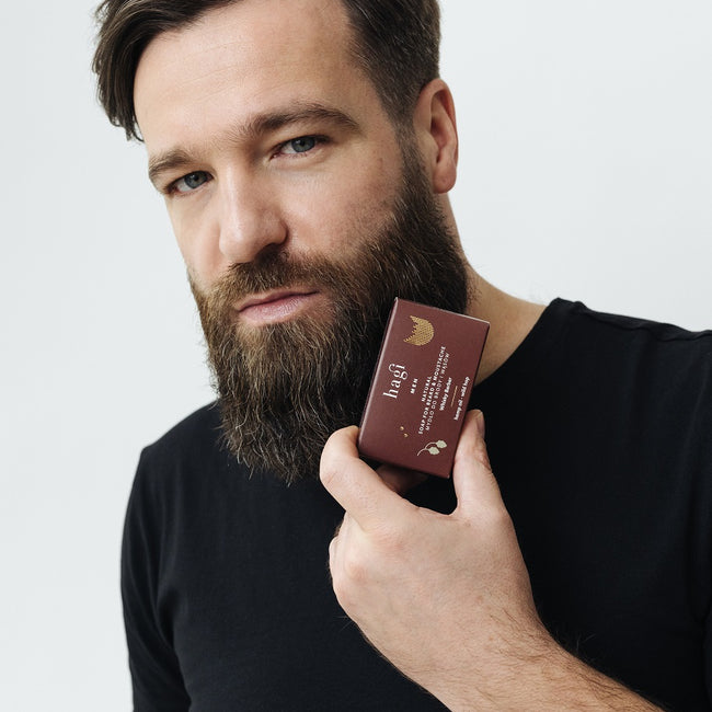 Hagi Naturalne mydło do brody i wąsów Whisky Barber 100g