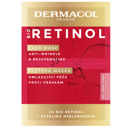 Dermacol Bio Retinol Face Mask przeciwzmarszczkowa maska do twarzy 16ml