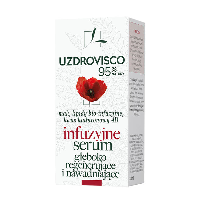 UZDROVISCO Mak infuzyjne serum głęboko regenerujące i nawadniające 30ml