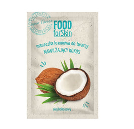 Marion Food For Skin maseczka kremowa do twarzy Nawilżający Kokos 6ml