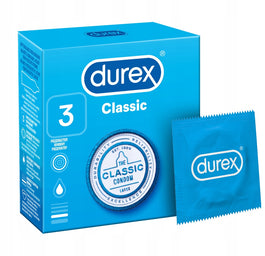 Durex Durex prezerwatywy Classic klasyczne 3 szt