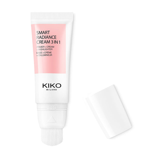 KIKO Milano Smart Radiance Cream krem nawilżający baza i rozświetlacz 03 Glowing Rose 35ml