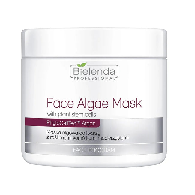 Bielenda Professional Face Algae Mask With Plant Stem Cells maska algowa do twarzy z roślinnymi komórkami macierzystymi 190g