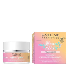 Eveline Cosmetics My Beauty Elixir Peach Matt matujący krem detoksykujący 50ml