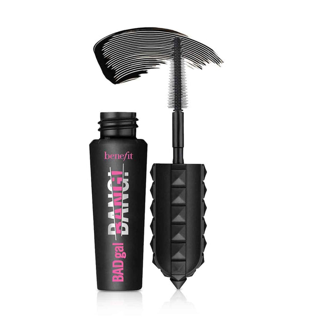 Benefit BadGal Bang! Volumizing Mascara mini pogrubiający tusz do rzęs Black 4g