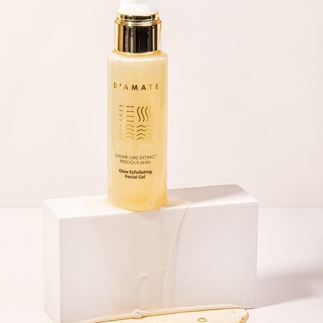 D'AMATE Glow Exfoliating Facial Gel mikrozłuszczający żel do mycia twarzy 125ml