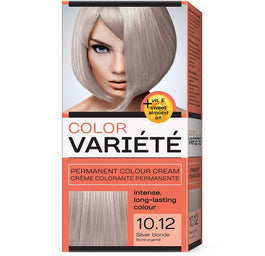 Chantal Variete Color Permanent Colour Cream farba trwale koloryzująca 10.12 Srebrzysty Blond 110g