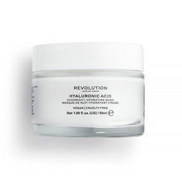 Revolution Skincare Hyaluronic Acid Overnight Hydrating Mask nawilżająca maska na noc z kwasem hialuronowym 50ml