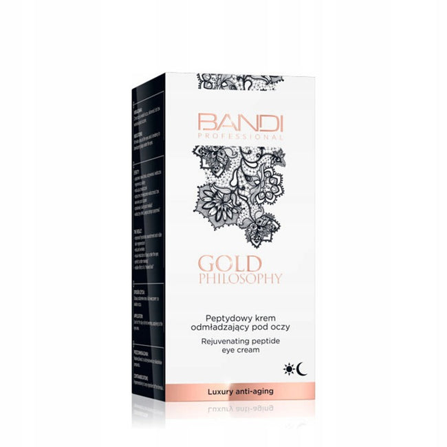 BANDI Gold Philosophy peptydowy krem odmładzający pod oczy 30ml