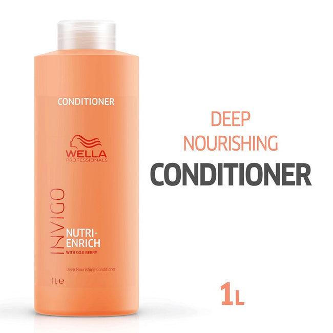 Wella Professionals Invigo Nutri-Enrich Deep Nourishing Conditioner głęboko odżywiająca odżywka do włosów suchych 1000ml