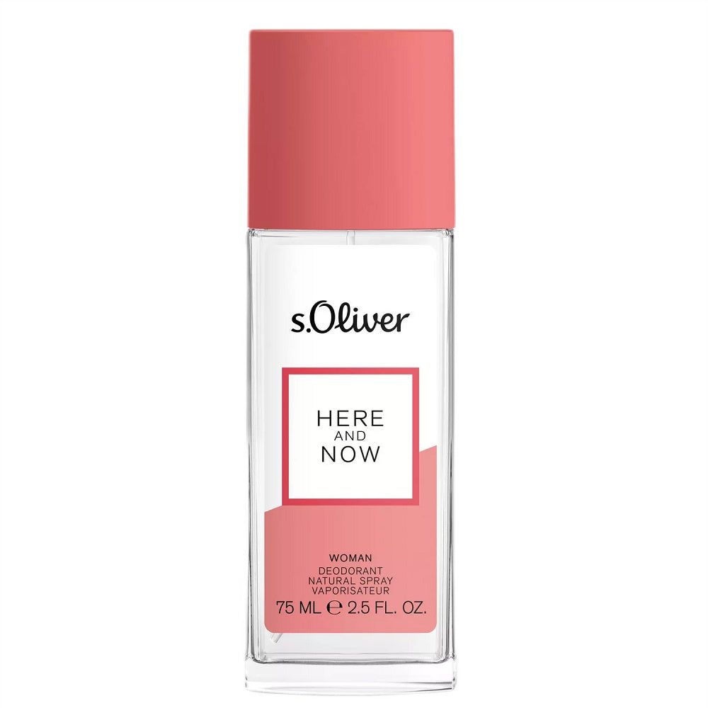 s.oliver here and now for women dezodorant w sprayu 75 ml   