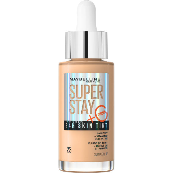 Maybelline Super Stay 24H Skin Tint długotrwały podkład rozświetlający z witaminą C 23 30ml