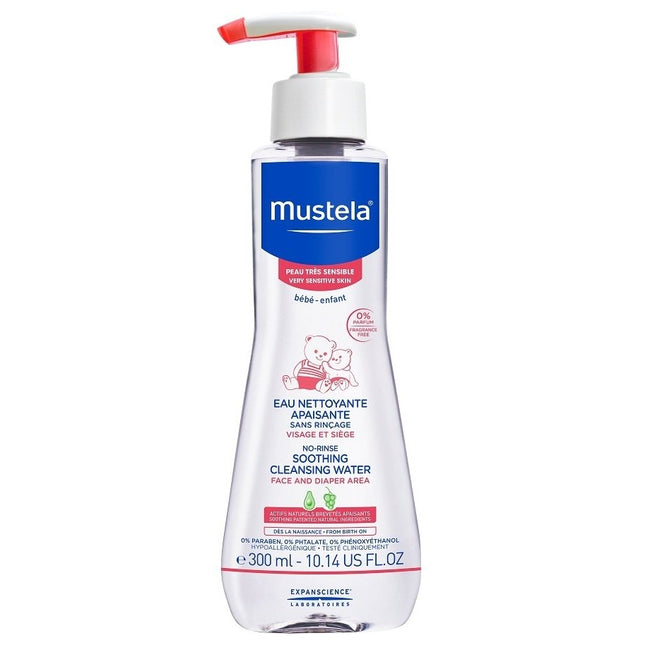 Mustela No-Rinse Soothing Cleansing Water oczyszczający płyn dla dzieci 300ml