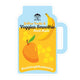 Dr. Mola Yellow Fruits & Veggies Smoothie Sheet Mask maseczka w płachcie odżywczo-nawilżająca 23ml