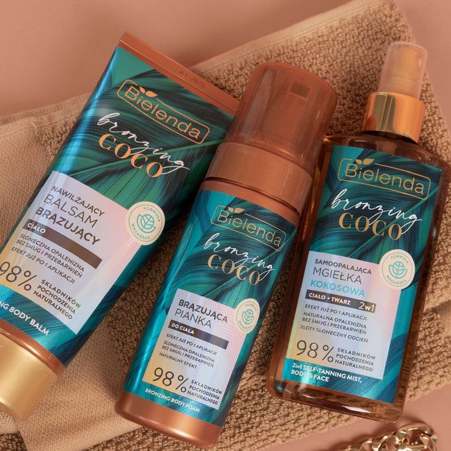 Bielenda Bronzing Coco samoopalająca mgiełka do ciała i twarzy 2w1 150ml