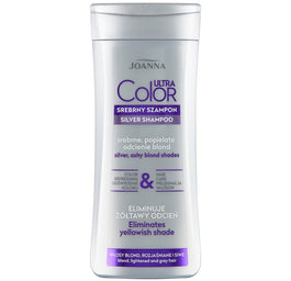 Joanna Ultra Color srebrny szampon do włosów srebrne popielate odcienie blond 200ml