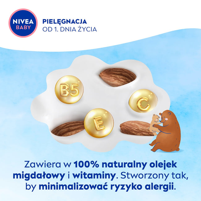 Nivea Baby krem pielęgnacyjny do twarzy i ciała 200ml